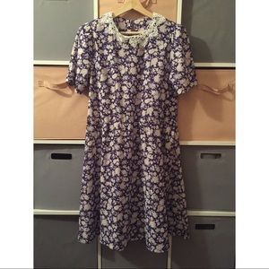 Vintage Floral Dress